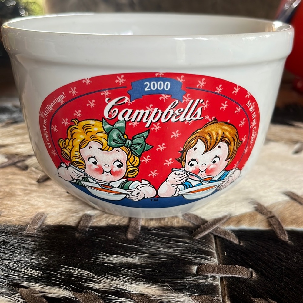 1999 Campbell Soup Co. soup bowl